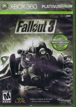 Fallout 3 Platinum VINTAGE XBox 360 Game - £11.59 GBP