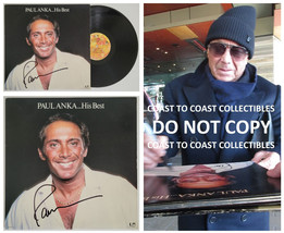 Paul Anka signed His Best album vinyl record COA exact proof autographed - £196.73 GBP