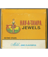 Vintage HAV-A-TAMPA JEWELS Cigar Box cardboard Used 50 Fine Mild Flavorful - $1,686.84 MXN
