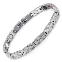 Women Jewelry Stainless Steel Healing Magnetic Bio Energy Bracelet For Women Acc - £24.67 GBP