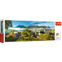 Panorama 1000 Piece Jigsaw Puzzles, By The Schliersee Lake, Germany, Idyllic Lan - £14.89 GBP
