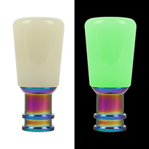 Manual Stick Gear Acrylic Glow in the dark Green Shift Knob Shifter m8 m10 m12 - £13.50 GBP