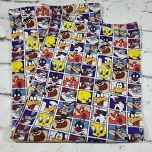 Warner Bros Looney Tunes Character Scarf 56&quot; X 10&quot; Bugs Daffy Taz Tweety - $14.84