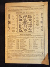 ANTIQUE 1921 ALMANAC advertisement FOLEY&quot;S products 32 page circular - $13.75