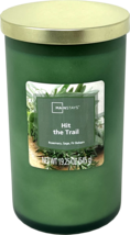 Mainstays 19oz Frosted Jar Scented Candle [Hit The Trail] - $25.95