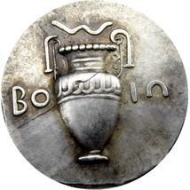 Ancient Greece Commemorative Silver Plated Coin Stater Boeotia Thebes - $9.49