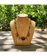 Handmade 14" choker, Glass Beaded "Fringe" boho/artisan Necklace. SHIPS ... - $46.40
