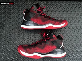 Nike Air Jordan Super fly 3 Flight Plate 684933-601 Red Men Sneaker Size... - £61.91 GBP
