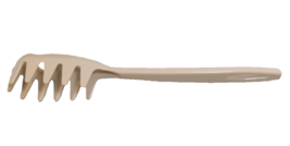 Tailor Made Products Slotted Spaghetti Server USA Spoon Pasta Fork Measure Beige - $12.25