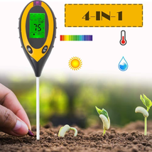 4 in 1 Soil Ph Tester Light Moisture Acidity Tester Soil Tester Moisture... - $15.99