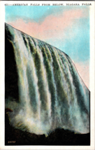 VTG Postcard, American Falls from Below, Niagara Falls - £4.56 GBP