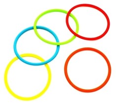 Stretchable Colorful Rubber Bracelets made with silicone elastic cord sold by... - £17.67 GBP