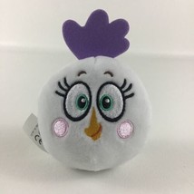 Angry Birds Burger King Matilda Plush Stuffed Animal 3&quot; Toy Figure 2021 Rovio - £11.64 GBP