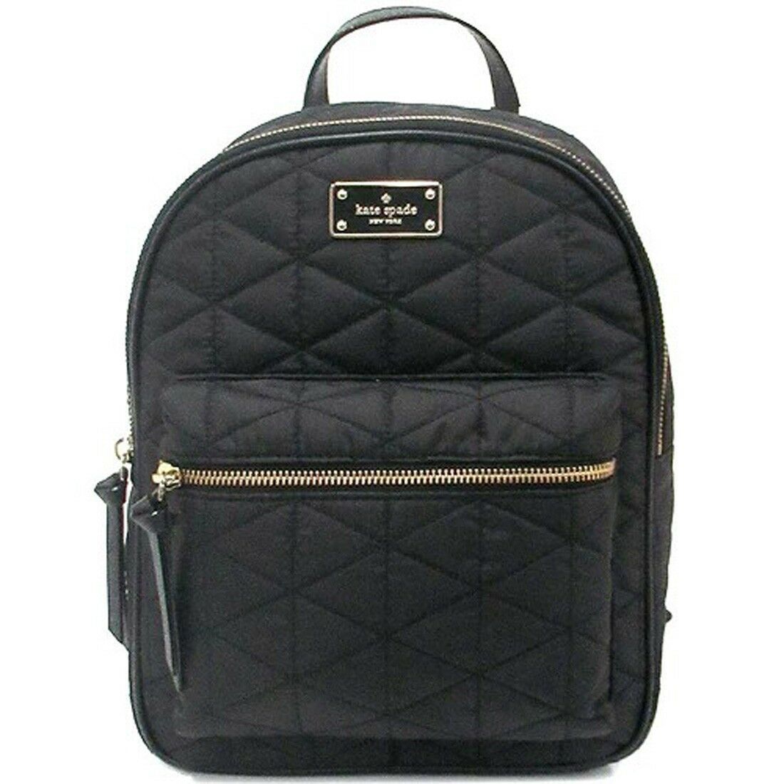 NWT KATE SPADE NEW YORK Wilson Road Quilted Small Bradley Backpack Black 4752 - $156.42