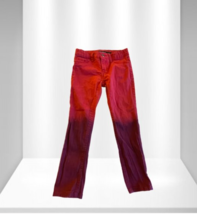 Jordache Super Skinny Red Pants Women&#39;s Size 6 - $9.89