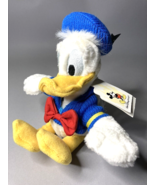 Donald Duck Plush Bean Bag 9&quot; Walt Disney World - £8.81 GBP