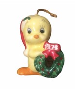 Tweety Bird Warner Bros. 1978 Dave Grossman Designs Christmas Ornament - $212.10 MXN
