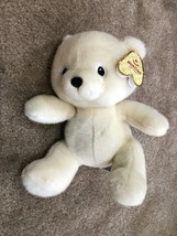 NWT Aurora World Polar Bear Plush white cream teddy stuffed animal sitting - £11.26 GBP