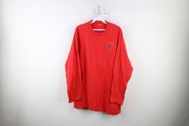 Vintage 90s Mens XL Thrashed General Mills Fire Brigade Long Sleeve T-Shirt USA - £23.29 GBP
