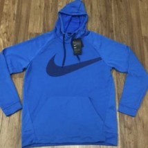 Men&#39;s Nike Dry Training Hoodie With Dri Fit TECHNOLOGY- Light Photo BLUE- Nwt - £34.26 GBP