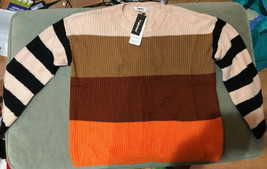 Woman&#39;s Multi Colored Sweater From Yidarton Size M Brand New With Tag - $19.95