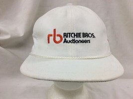 trucker hat baseball cap Ritchie Bros Auctioneers retro vintage rare rave slide - £31.33 GBP