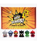 Cosmetics Stories Superhero Bath Bombs - Organic, Kid-Safe Fun, Surprise... - $49.77