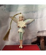 Lenox Disney Fairies Collector Periwinkle&#39;s Snowy Wish Christmas Ornamen... - $1,212.81 MXN