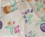 Peva Flannel Back Vinyl Tablecloth 52&quot;x90&quot; Oblong (6-8 people) MIXED BER... - $14.84