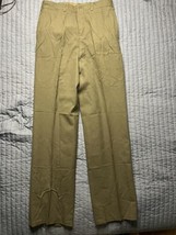 Vintage U.S. Navy Army Green Cold Weather Wool Pants DA 36 243 C-62 32x33 - £23.23 GBP