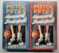Pistol Pete&#39;s Homework Basketball VHS Lot Ballhandling and Shooting (VHS... - £15.85 GBP