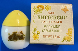 AVON BUTTERCUP, MOONWIND SALT SHAKER - In Box- Empty - $280.41 MXN