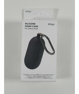Elago Silicone Protective Hang Case for Samsung Galaxy Buds - Black - $9.41