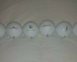 6 Pinnacle Golf balls #3 with logos of various courses Never hit - $25.99