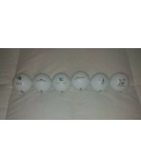 6 Pinnacle Golf balls #3 with logos of various courses Never hit - £20.74 GBP
