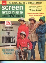Screen Stories  6/1967-Dell-Monkees-Triple Cross-Eight On The Lam-VG - £35.29 GBP