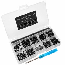 132Pcs Personal Computer Screw Standoffs Set Kit For Motherboard Box Hdd... - $18.99