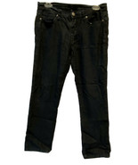 Forever 21 Jeans Womens Size 28-30 Straight Leg Mid Rise Dark Wash Denim... - £8.97 GBP