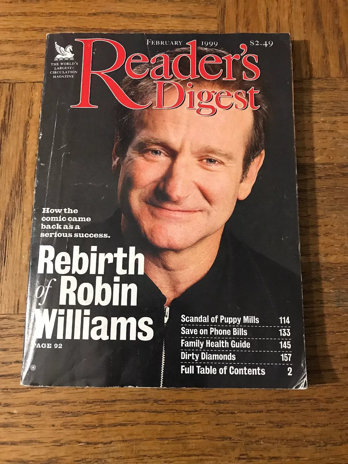 Reader&#39;s Digest, February 1999 - $7.00
