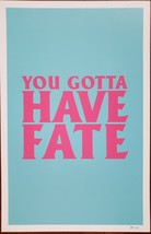 You Gotta Have Faith 11 x 17 Cardstock Promo Poster, Limited Edition 174/1000 - £43.21 GBP