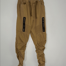 Vibe Gold Cargo Slim Joggers with Elastic Waistband - $11.76