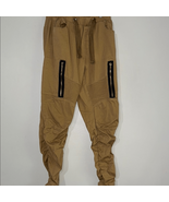 Vibe Gold Cargo Slim Joggers with Elastic Waistband - $16.08 CAD