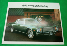 Original 1977 Plymouth Gran Fury Sales Brochure 77 Fc2 - $12.34