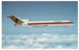 Continental Airlines 727 airline issued Airplane Postcard - £10.48 GBP