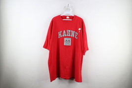 Vintage Y2K 2005 NASCAR Mens 2XL Faded Spell Out Kasey Kahne Racing T-Shirt Red - $44.50