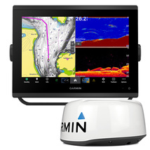 Garmin Gpsmap® 1243XSV Combo GPS/FISHFINDER Gn+ W/GMR 18HD+ 010-02367-80 - £3,509.07 GBP