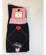  Knee high Socks Happy Valentine (Kohls) Black - $131.09 MXN