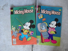 Lot of 2 1979 Whitman Comic Books Mickey Mouse - £10.90 GBP