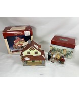 Lemax Village Collecrion &quot;Fixing The Line&quot; 1998 Christmas   1993 Porcela... - $315.05 MXN