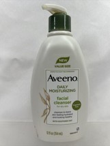 Aveeno Daily Moisturizing Facial Cleanser Soothing Oat Wash Pump 12oz￼￼ - $5.99